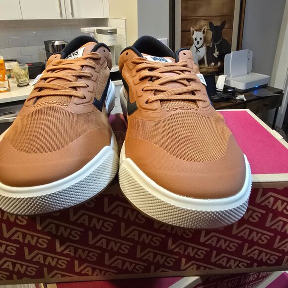 Vans Mte Ultrarange 2.0 RW Shoes VN000D60BRO Orange / Brown Mens Size 12 NEW - Picture 5 of 16